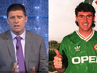 WATCH: Niall Quinn pays touchi...